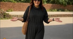 آموزش خیاطی رزبانو گام به گام دوخت لباس پاییزی و مجلسی